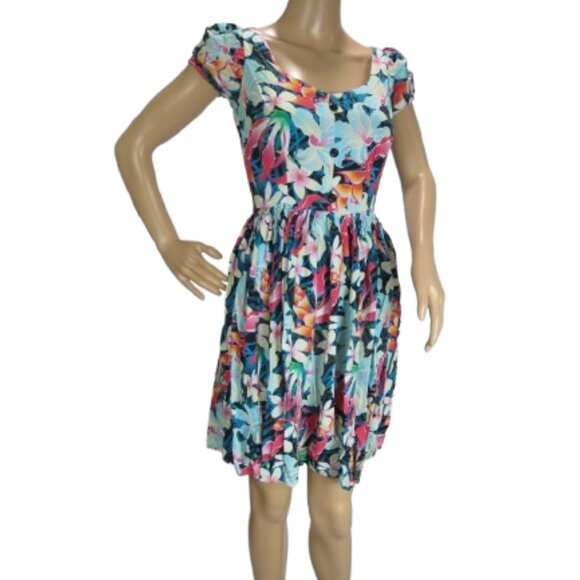 Bernie Dexter Colorful Floral Summer Dress - Picture 1 of 7